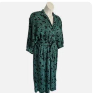 Vintage 80's Willi of California Jacquard Dress